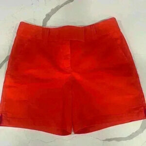 LOFT Women's High Waist Shorts - Bright Red